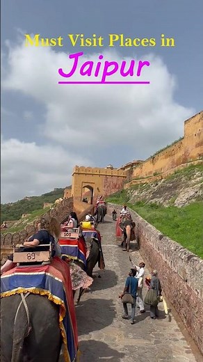 Must Visit Places in Jaipur 🦢🦚✨