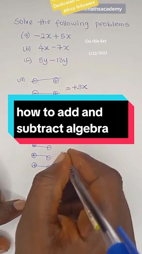 Algebra Made Easy: Adding & Subtracting