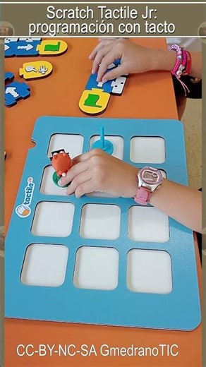 Scratch Tactile Jr: Programación con tacto