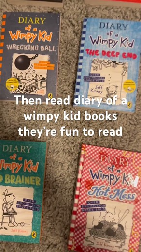 Read diary of a wimpy kid books