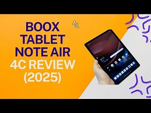 BOOX Tablet Note Air 4C Review 2025