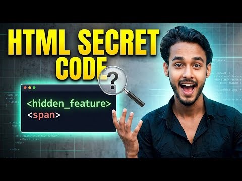 Ye HTML Secret Codes Aapko Shock Kar Denge 😱