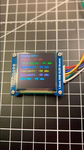 ESP32 Wi-Fi Network Scanner! #esp32 #arduino #esp32project #arduinoproject #coding #wifi #diytech