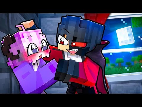Playing Minecraft as a PROTECTIVE VAMPIRE!