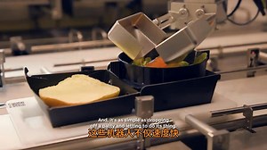 機器人做漢堡，同時可供消費者挑選配料，27秒搞定一個漢堡。 (Flexpicker and YuMi) http://xhslink.com/a/i1a0d2HSF4Ucb | Smart Robots 智慧機器人