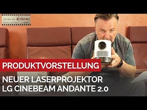 LG CineBeam HF80LS Andante 2.0 - Bei uns der neue kompakte SmartTV Projektor | GROBI.TV