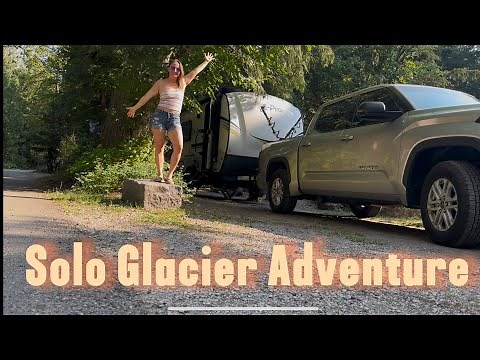 Camping in Glacier National Park: Campground tour, going to the sun road and must see gems #rvlife