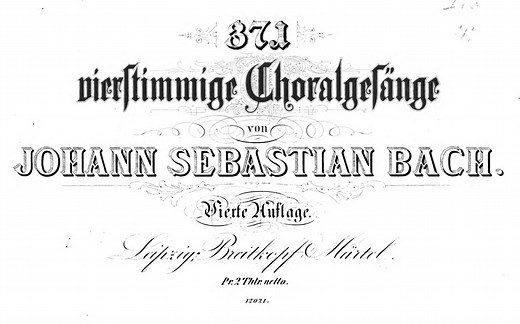 ［曲谱同步］［声乐］371 Vierstimmige Choralgesänge (81-120) 371首众赞歌 By Bach 巴赫