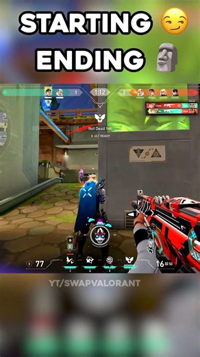 Starting 😏 Ending🗿 | #valorant