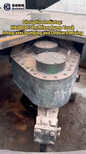 Disrupting the Industry: HAOBOC 38m Mixer Pump Truck | Full Pump & Mix Test