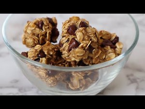 How To Make Banana Oat Balls -- Healthy! Easy! Yummy!