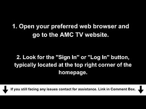 AMC TV Sign In Account | How to Sign in AMC TV Account?