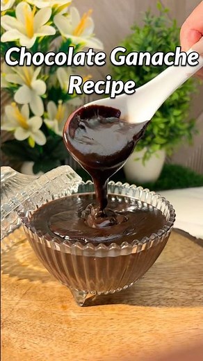 Chocolate Ganache Recipe #chocolate #cooking #recipe