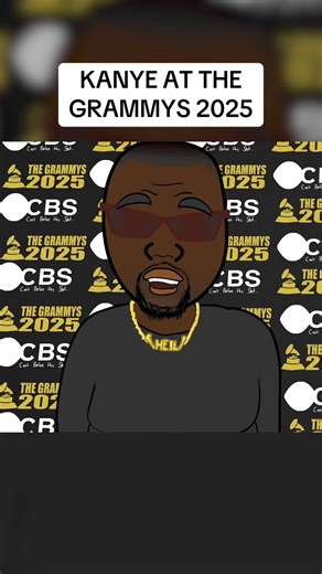 Kanye West at Grammys 2025 #kanyewest #kanyegrammys #grammys