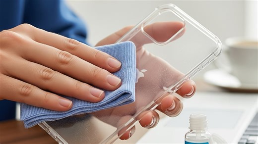 Paso a paso: cómo limpiar la funda transparente del celular con tres ingredientes