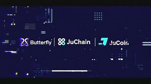 Butterfly协议震撼启航 JuChain原生首发协议 —— Butterfly于峰会现场震撼亮相。恢弘会场，见证革新启程；台上演讲，揭示生态跃迁的逻辑与未来。“万倍叙事，势不可挡”，蝴蝶振翅，风暴已来，JuChain引领新周期浪潮。 #JuChain峰会 #Butterfly协议 #Web3生态 #区块链创新 #万倍叙事