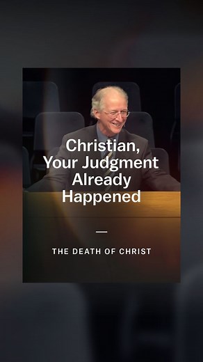 688K views · 23K reactions | If you are in Christ, your judgment has already been carried out at the cross. His death was your death; his life is now in you. That’s why you can have a living hope. Sermon: For This Purpose I Have Come to This Hour | Desiring God | Facebook