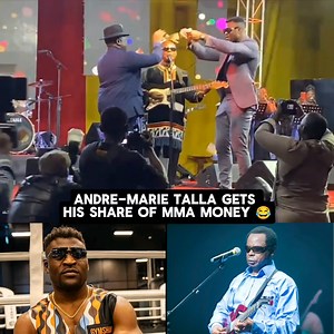 48K views · 2.9K reactions | Francis Ngannou celebrates Cameroonian music legend Andre Marie Talla's 55 years music career. Wuna see "Farotage". Wow   MMA money 螺  #nexdimempire #ngannou #andremarietalla #cameroonmusic | NexDim Empire | Facebook