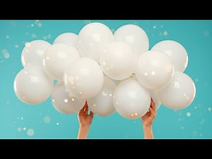 How to Make a Stunning Balloon Cloud | Easy DIY Balloon Cloud Tutorial