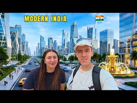 We Went To The Famous Cyber City in India 🇮🇳 (Ultra Modern)