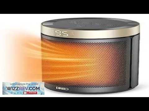Dreo Space Heaters for Indoor Use Portable Heater with Thermostat 1 12H Timer