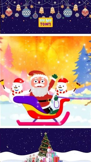Snowmen Dancing - Jingle Bell Song #nurseryrhymes #shorts #kidssongs