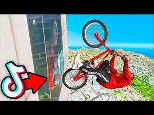 DIE AUßERGEWÖHNLICHSTEN TIK TOK STUNTS in GTA 5!