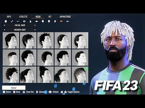 [4K] FIFA 23 - ALL HAIRSTYLES & FACIAL HAIR IN THE GAME!