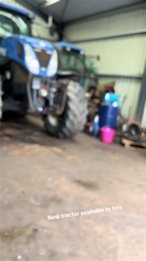 New Holland Tractor Available for Hire