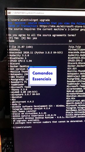 Dicas essenciais para comandos CMD no Windows