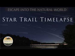 Cinematic Night Sky Timelapse 4K | Sunset, Crescent Moon, Star Trails | Contemplative Music