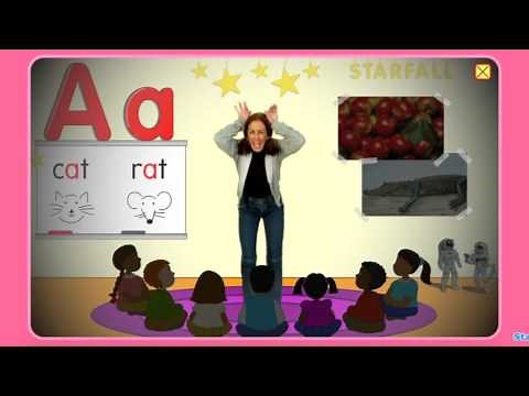 ABC's, letter sounds : A
