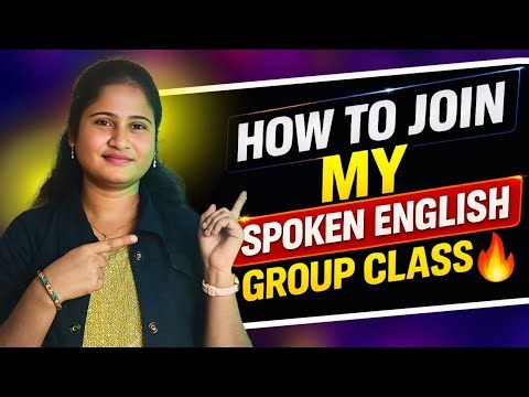 Online Spoken English Group Class | Start Speaking Confidently 💯
