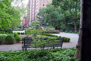 Gramercy Park in New York, USA