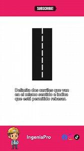 ✅Tipos de Lineas en Carretera ️ . . . #SeguridadVial #ConducciónResponsable #TráficoSeguro #LíneasEnCarretera #EducaciónVia #viralreelsシ #viralvideoシ #señalesorizontales #LOULTIMO #construction #BienestarSocial #IngenieríaCivil #conductor | IngeniaPro | Facebook