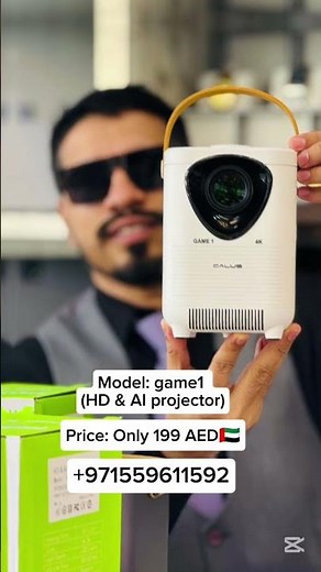 calus game 1 hd projector only 199 AED🇦🇪😱😳