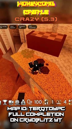 (Flood Escape 2) Honeycomb Castle // Crazy (5.3)