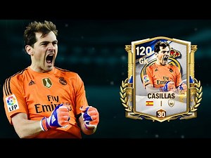 115 OVR IKER CASILLAS FC MOBILE REVIEW | GLORIOUS ERAS 115 CASILLAS REVIEW IN FC MOBILE