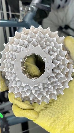 This Cassette Was FILTHY 😳 | Specialized Hardrock Drivetrain Clean #mtb #bikefix #bikerepair