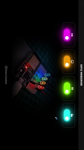 Control LED Lights with ESP32 Web Server