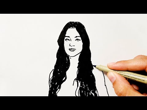 How to Draw Olivia Rodrigo