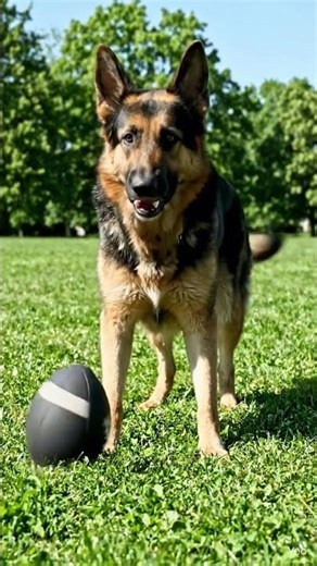 dog futboll khelte huye fir khana khate huye bache ke cartoon #aivideo #shortsfeed #viral