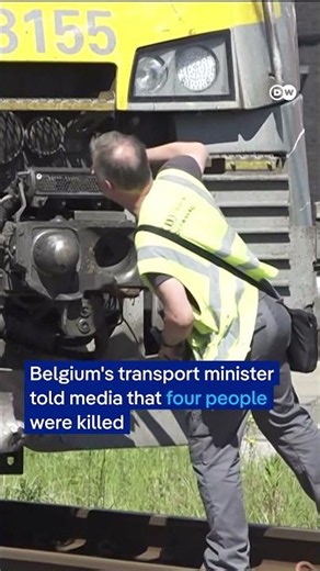 Train hits school bus in Belgium | DW News