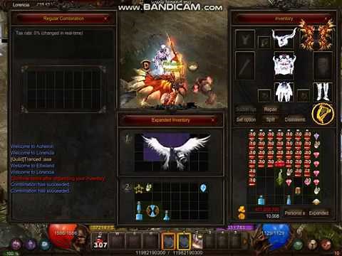 MuOnline Season13 EP1 - Condor's Magical Bell & Loch's Magical Bell - Bind Lvl2 and Lvl3 Wings.