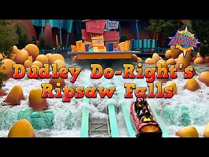 Experience Dudley Do-Right’s Ripsaw Falls in 4K: The Ultimate Water Coaster Ride