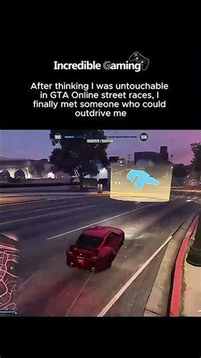 After thinking I was untouchable in GTA Online street races. #GTAOnline #GamingMoments #StreetRacing