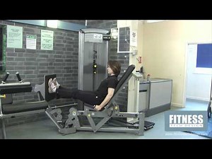 Cybex VR3 Leg Press - How to use - Fitness Tech Design