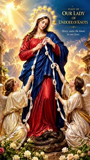 Our Lady Undoer of Knots 🙏✨ | Feast Day | Mary, Untie Every Knot in Our Lives 💙
