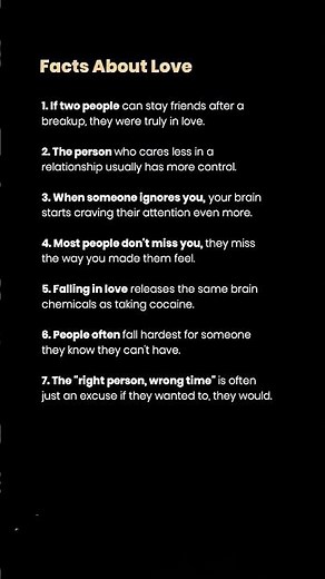 Psychological Facts About Love and Attraction