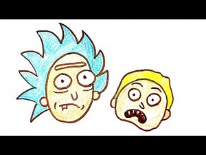 How to Draw Rick and Morty Easily | Step-by-Step Drawing Tutorial